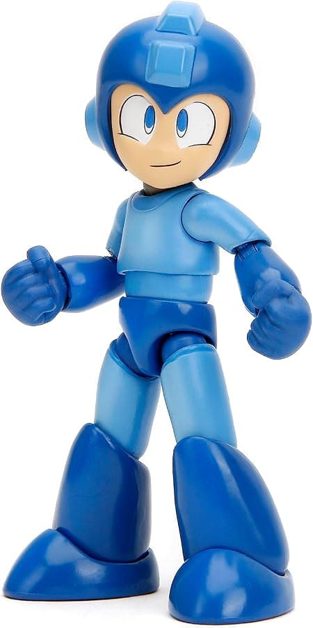 Amazon.com: Mega Man 4" Mega Man Action Figure, Toys for Kids and Adults : Toys & Games - Image 3
