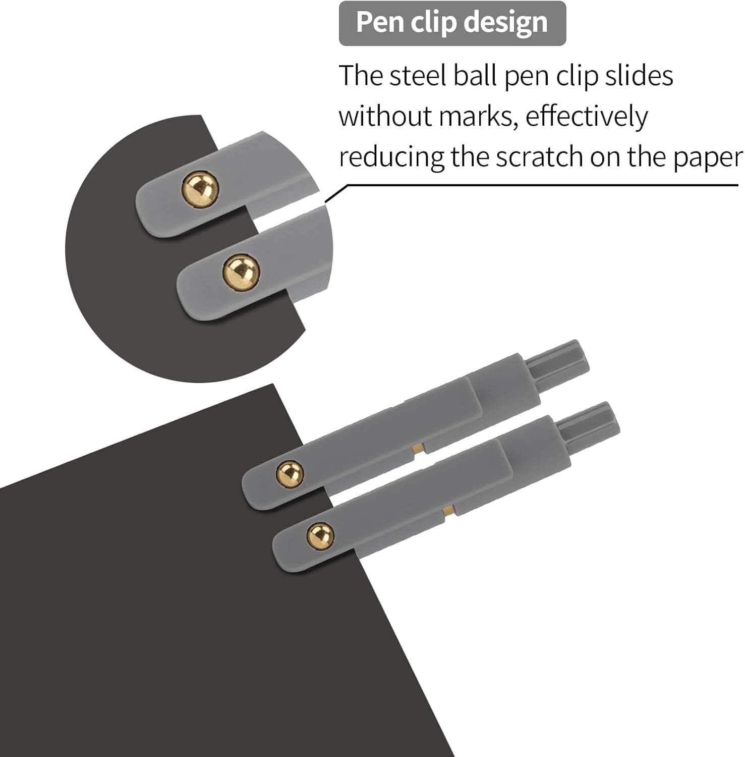 Ddaowanx Bolígrafos de Gel, 6 Pzs 0.5mm Bolígrafos de Tinta Negra de Secado Rápido, Bolígrafos de Punta Fina para Escritura Suave, Lindos Suministros de Oficina y Escuela, Regalos para Mujeres 6 Pzs Morandi-Tinta Negra - Image 4