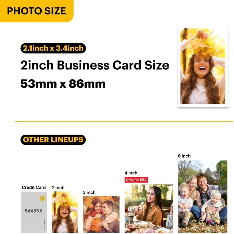 KODAK Mini Shot 2 Retro 4PASS 2-in-1 Instant Digital Camera and Photo Printer (2.1x3.4 inches) Initial 8 Sheets + 30 Sheets Bundle, White White 2x3 Camera + 38 Sheets - Image 7
