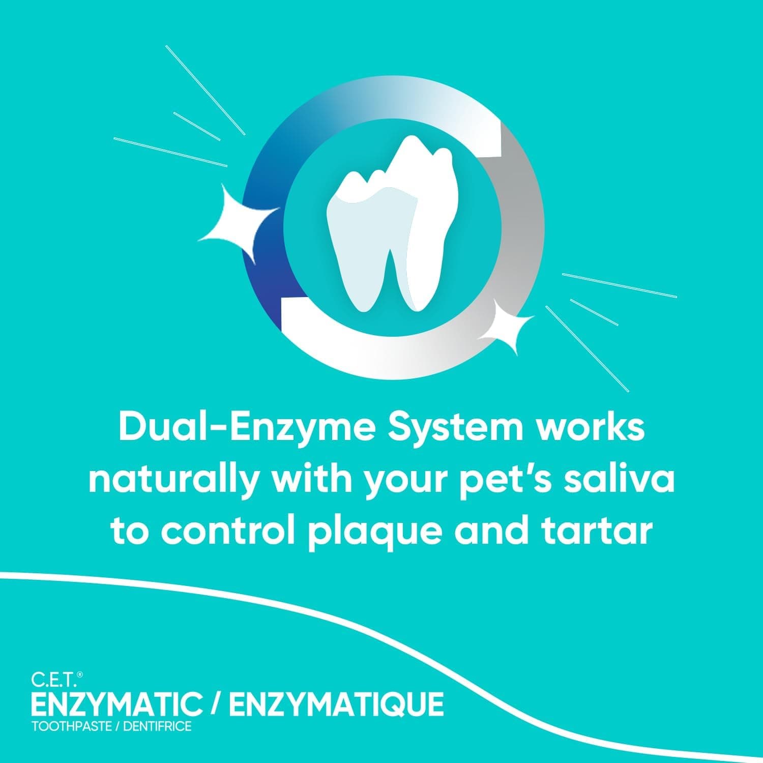 Virbac C.E.T. Enzymatic Toothpaste, Eliminates Bad Breath by Removing Plaque & Tartar Buildup, Best Pet Dental Care Toothpaste, Poultry Flavor, 2.5 oz tube - Image 6