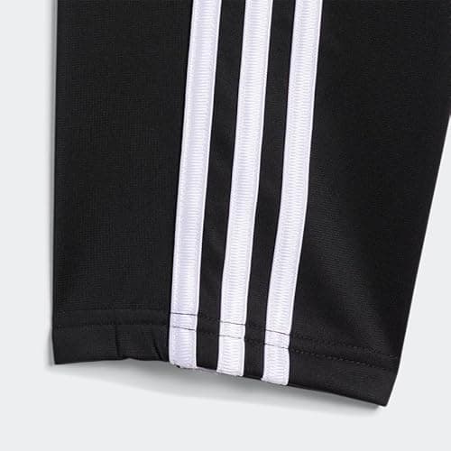 adidas Boys' Active Sports Athletic Tricot Jogger Pant, Iconic Adi Black, 14-16 Regular - Image 5