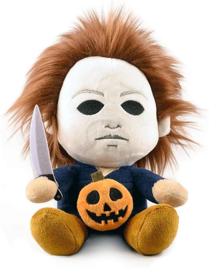 Kidrobot KR15989 Michael Myers Plush Phunny, Black, Small - Image 2