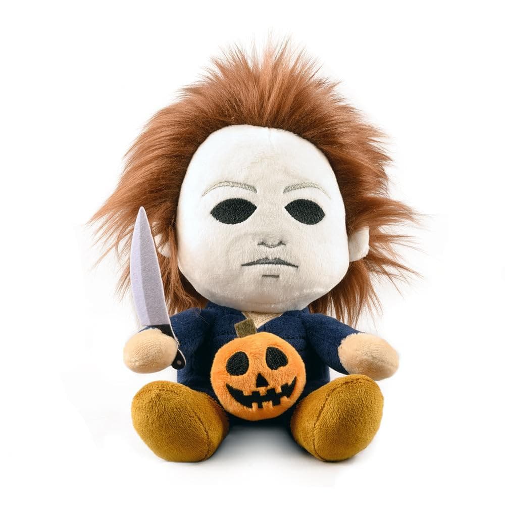 Kidrobot KR15989 Michael Myers Plush Phunny, Black, Small