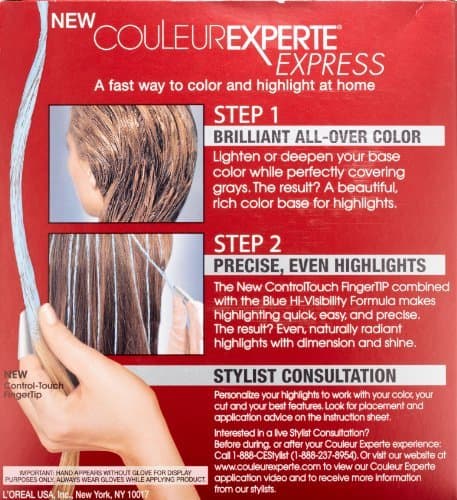L'Oreal Paris Couleur Experte 2-Step Home Hair Color and Highlights Kit, Toasted Coconut 8 Medium Blonde/Toasted Coconut 1 Count (Pack of 1) - Image 4