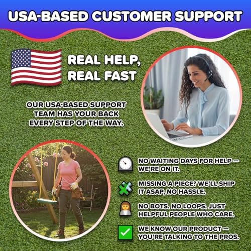 Sportspower Shooting Star Metal Swing Set w/ 2 LED Swings, Padded Saucer Swing with LED Light up Tent and 5' Double Wall Blow Molded Slide - Image 7