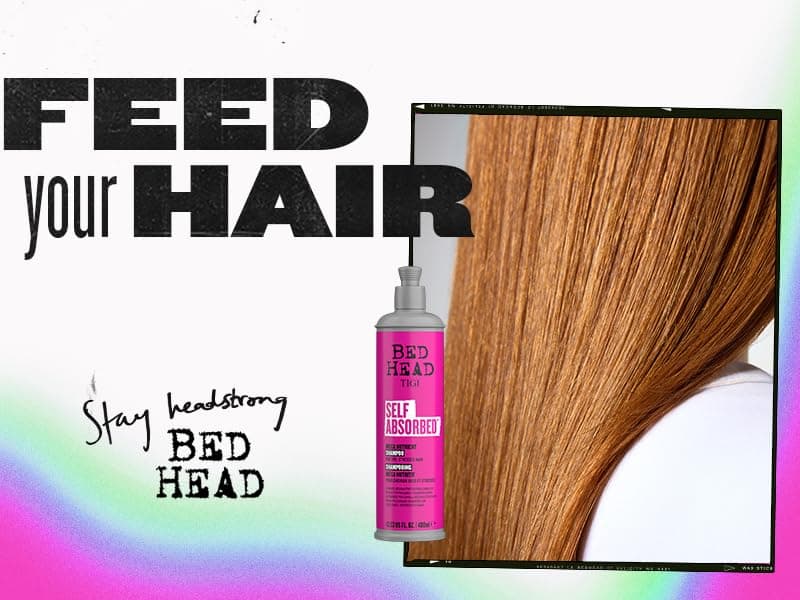 Bed Head by TIGI Frizz Control Shampoo and Conditioner Set for Dry Hair, Self Absorbed Nourishing Hair Care to Visibly Repair and Strengthen Hair From Within, 25.36 Fl oz, 2 Pack - Image 8