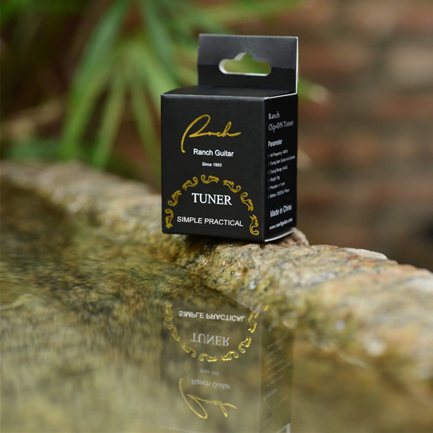 Ranch Guitar Tuner Clip On for Acoustic/Electric Guitar, Ukulele, Violin, Bass, Banjo and Chromatic Tuning Modes - Classical Black - Image 8