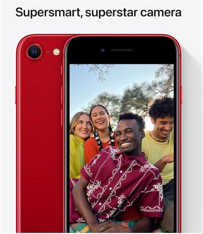 Apple iPhone SE 3rd Gen, 64GB, RED - Unlocked (Renewed Premium) Unlocked RED 64GB - Image 6