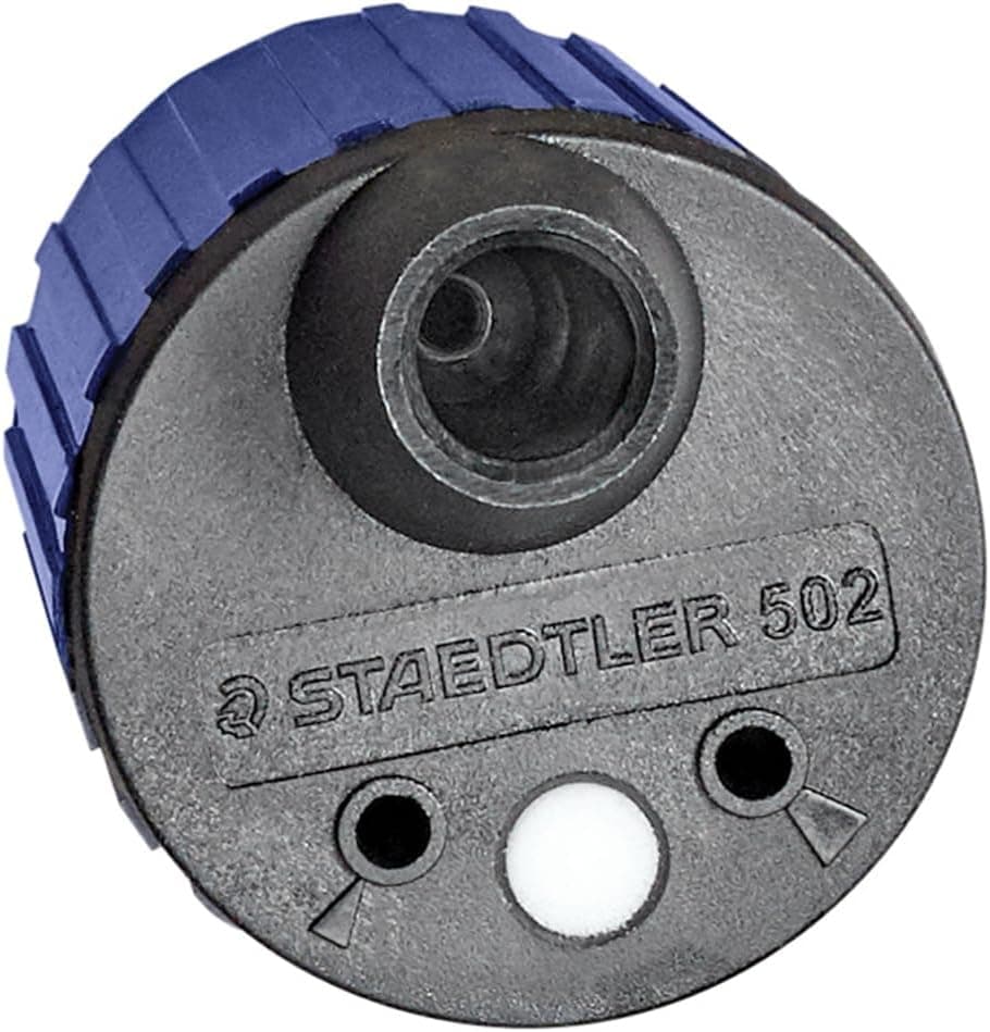 STAEDTLER Mars Lead Pointer - Precision Mechanical Pencil Sharpener with Auto-Stop for 2mm Pencils - Rotary Action with Dust Wiper & Adjustable Cone 1 Pack - Image 5