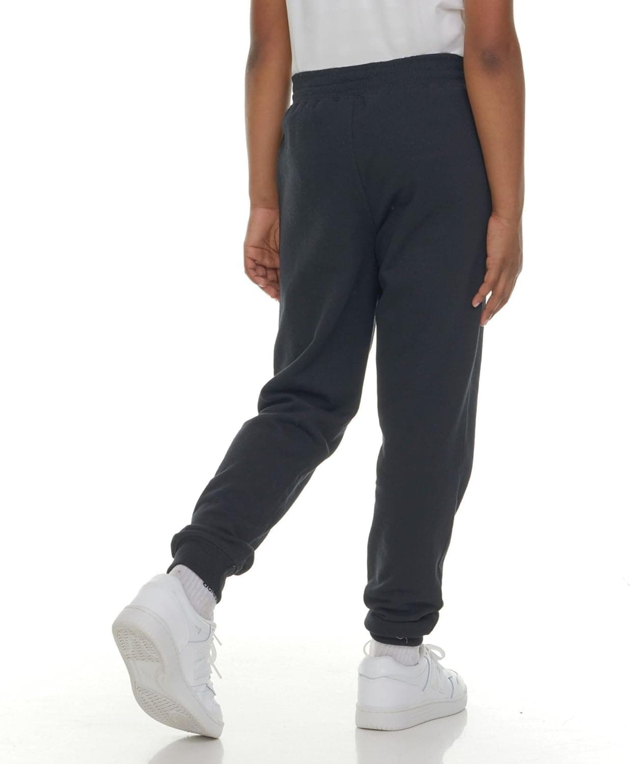 New Balance Boys Fleece Jogger 3 Pack – Kids Soft Cotton Blend Fleece Sweatpants with Pockets, Athletic Fit, Sizes 4-20 Black/Grey/Charc 14-16 - Image 6