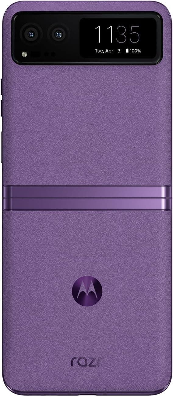 Motorola razr | 2023 | Unlocked | Made for US 8/128 | 32MP Camera | Summer Lilac - Image 4