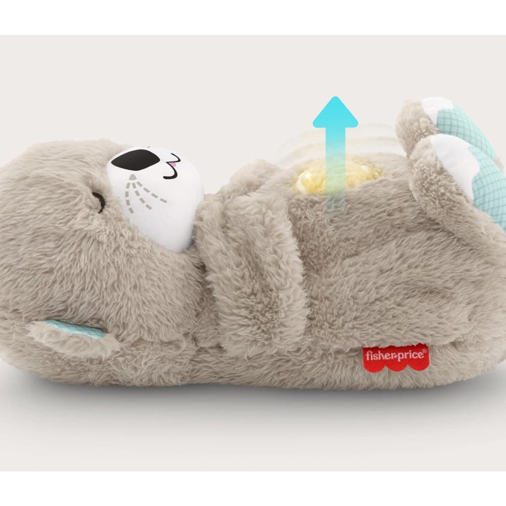 Fisher-Price Baby Toy Soothe 'n Snuggle Otter Portable Plush Sound Machine with Music Lights & Breathing Motion for Newborns 0+ Months 1 Count (Pack of 1) - Image 4