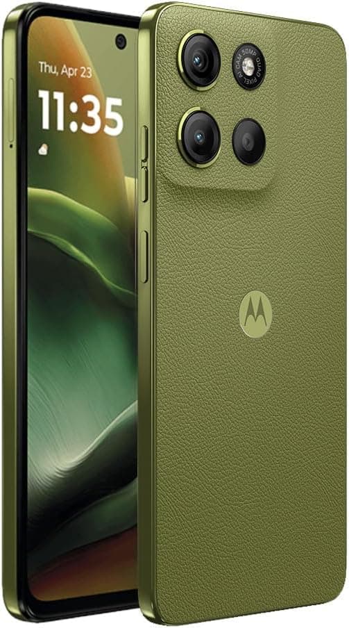 Motorola Moto G15 4G LTE (XT2521-2) 4+256GB Dual Sim | GSM Unlocked | International Model | for T-Mobile, Metro PCS, Mint & Tello - (Green) - Image 5