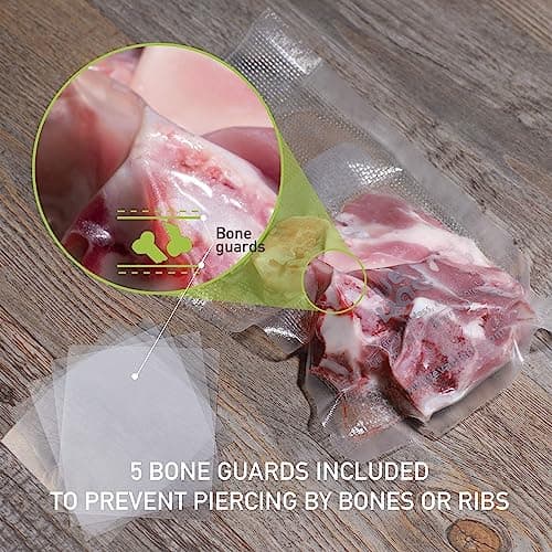 Wevac Vacuum Sealer Bags 11x50 Rolls 2 pack for Food Saver, Seal a Meal, Weston. Commercial Grade, BPA Free, Heavy Duty, Great for vac storage, Meal Prep or Sous Vide - Image 5