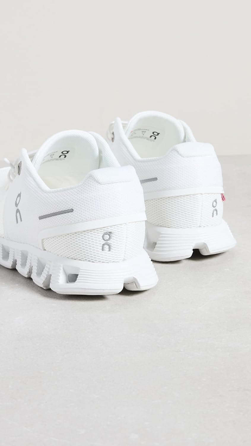 On Women's Cloud 5 Sneakers 7.5 All White - Image 4