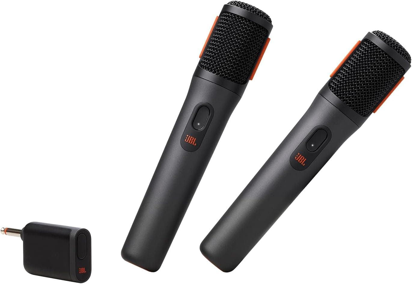 JBL PartyBox Wireless Mic - 2X Digital Wireless Microphones, Rechargeable Battery (20hrs - 700mAh), Clear Voice, Crisp Sound, Stable 2.4GHz Connection, Compatible with All PartyBox Speakers (Black) - Image 2