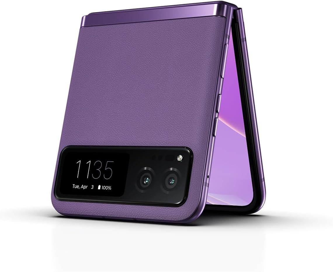 Motorola razr | 2023 | Unlocked | Made for US 8/128 | 32MP Camera | Summer Lilac - Image 7