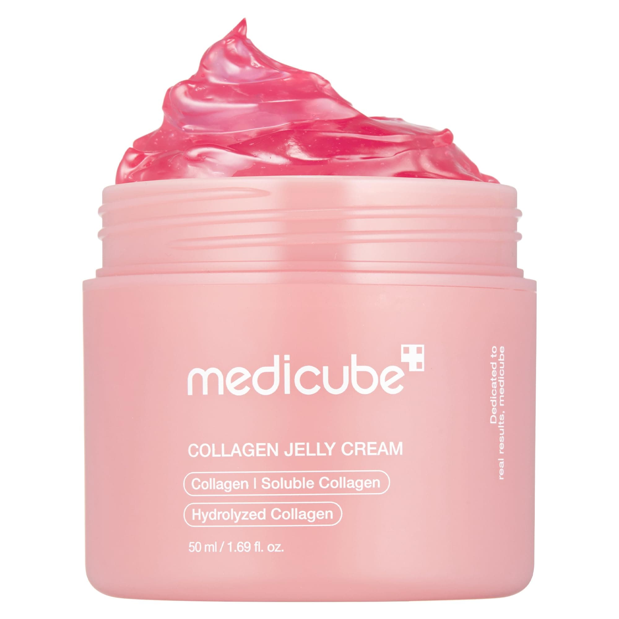 medicube Collagen Jelly Cream- Niacinamide & Freeze-Dried Hydrolyzed Collagen - Boosts skin's barrier hydration and gives 24h Glow & Lifted Look - Korean skincare (1.69 Fl Oz (Pack of 1)) Collagen 1.69 Fl Oz (Pack of 1)