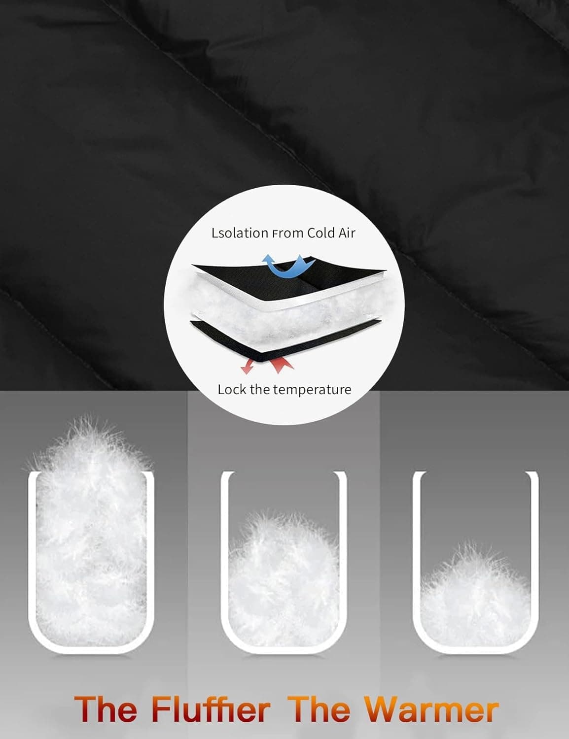 Gihuo Women’s Winter Cropped Puffer Jacket Coat Short Warm Quilted Jacket 2025 Medium Black - Image 3