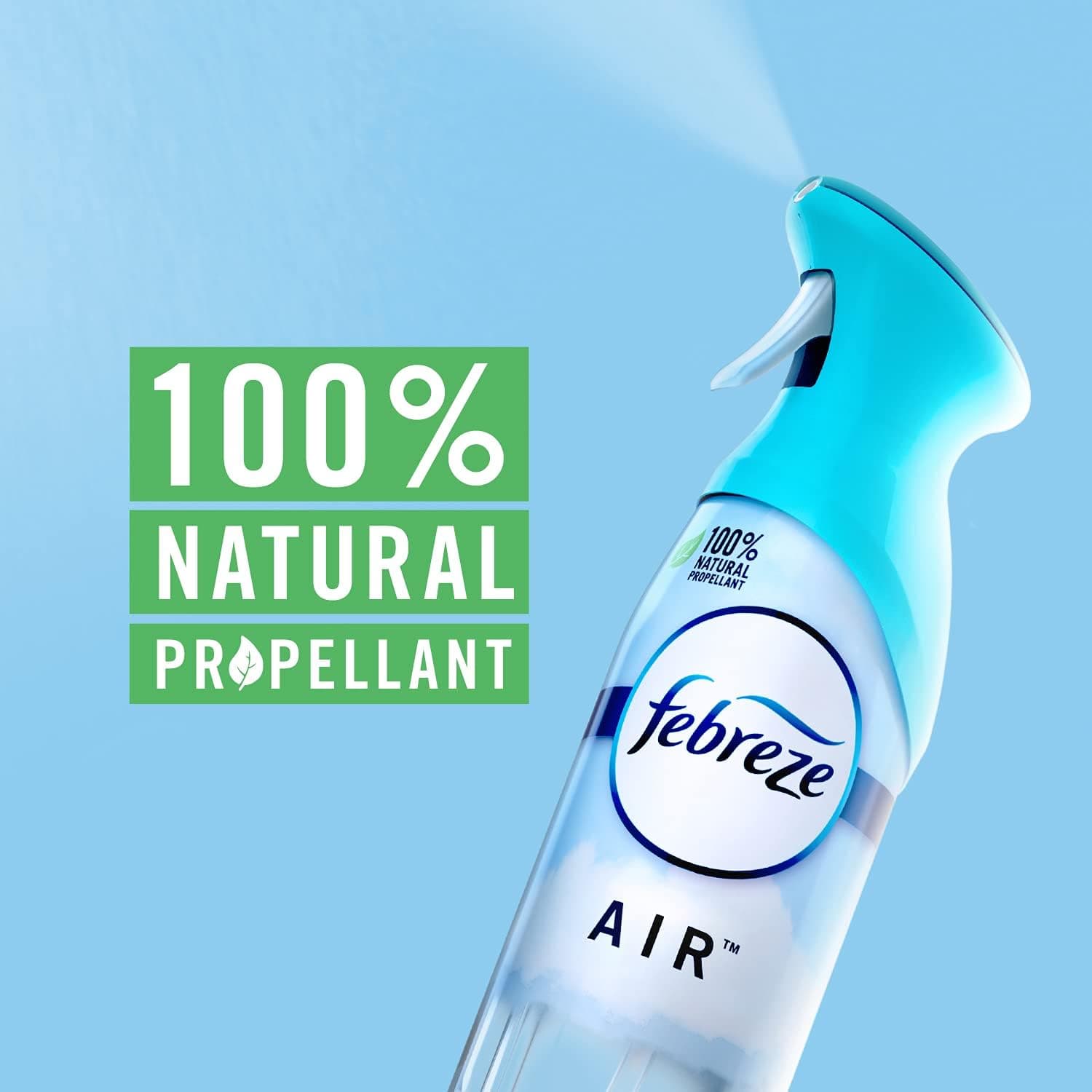 Febreze Air Mist Air Freshener Spray, Odor-Fighting Room Spray for Home and Bathroom and Kitchen, Aerosol Can, Refresh & Energize, Soothe & Restore, Romance & Desire Scent, 8.8oz, 3 Count - Image 10