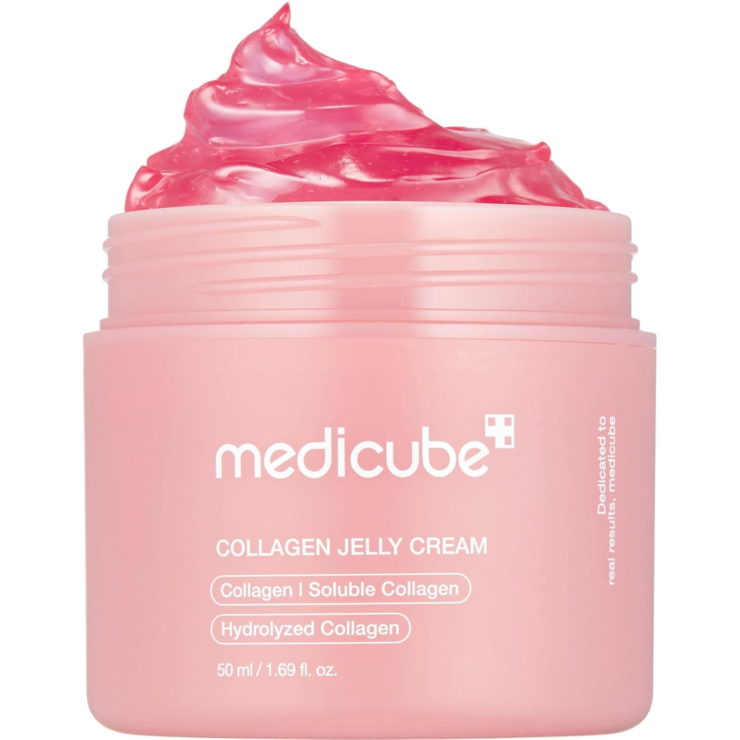 medicube Collagen Jelly Cream- Niacinamide & Freeze-Dried Hydrolyzed Collagen - Boosts skin's barrier hydration and gives 24h Glow & Lifted Look - Korean skincare (1.69 Fl Oz (Pack of 1)) - Image 2