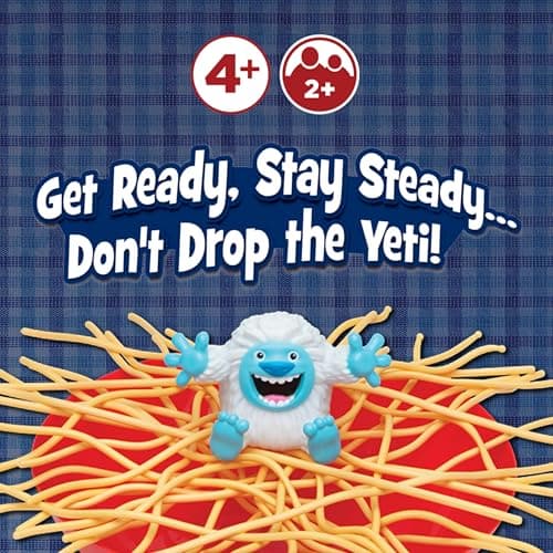 Yeti in My Spaghetti Board Game – Kids Games, Family Game, Multi-Player, Board Games for Family Night, Preschool Toys, Hand-Eye-Coordination Game, Don’t Drop Yeti, Ages 4+ - Image 3