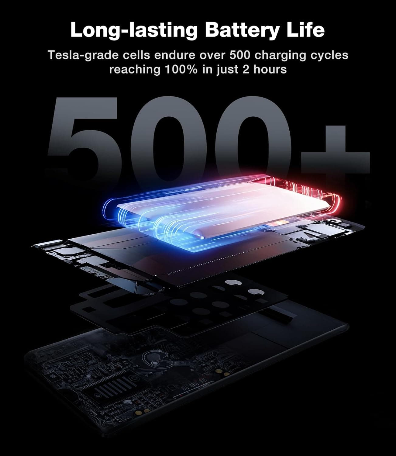 TORRAS MiniMag Power Bank, Ultra Slim 5,000mAh Wireless Portable Charger with USB-C Cable, Fast Charging iPhone Air Magnetic Battery Pack, Compatible for iPhone 17/16/15/14/13/12, Glacier Gray 5,000mAh Glacier Gray - Image 7