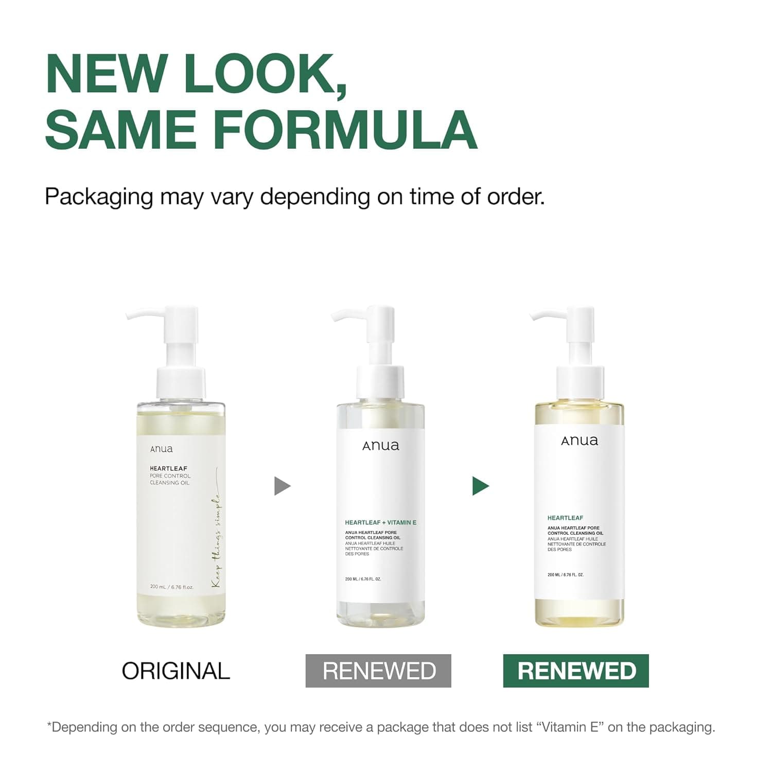 Anua Heartleaf Pore Control Cleansing Oil, Oil Cleanser for Face, Makeup Blackhead Remover, Korean Skin Care 6.76 fl oz(200ml) (original) - Image 3