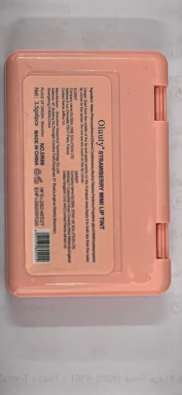 Eakroo 6 Colors Lip Tint Stain Mini Liquid Lipstick, Lip Gloss for Women, Blush for Cheeks, Lip Stain Long Lasting Waterproof, Lip Makeup, Cute Stuff, Non-Stick Cup, High Pigment, Vivid Color Strawberry - Image 11