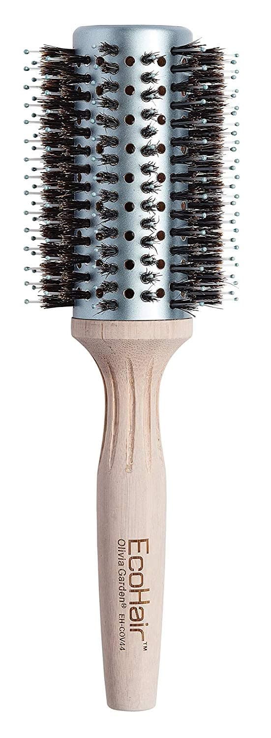 Amazon.com: Olivia Garden EcoHair Combo Vent Round Bamboo Hair Brush EH-COV44 (3") : Beauty & Personal Care