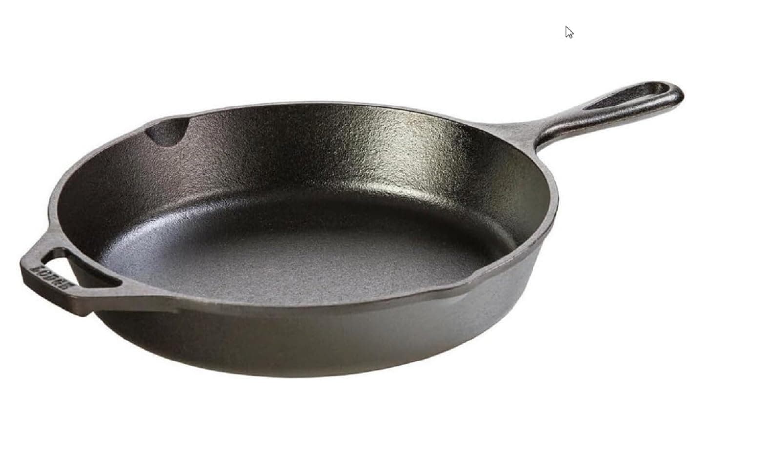 Lodge 10.25 Inch Cast Iron Skillet – Pre-Seasoned Frying Pan with Teardrop Handle – Oven, Stovetop, Grill & Campfire Use – Made in USA – Durable, Non-Toxic, Even-Heating Cookware – Black 1 Count