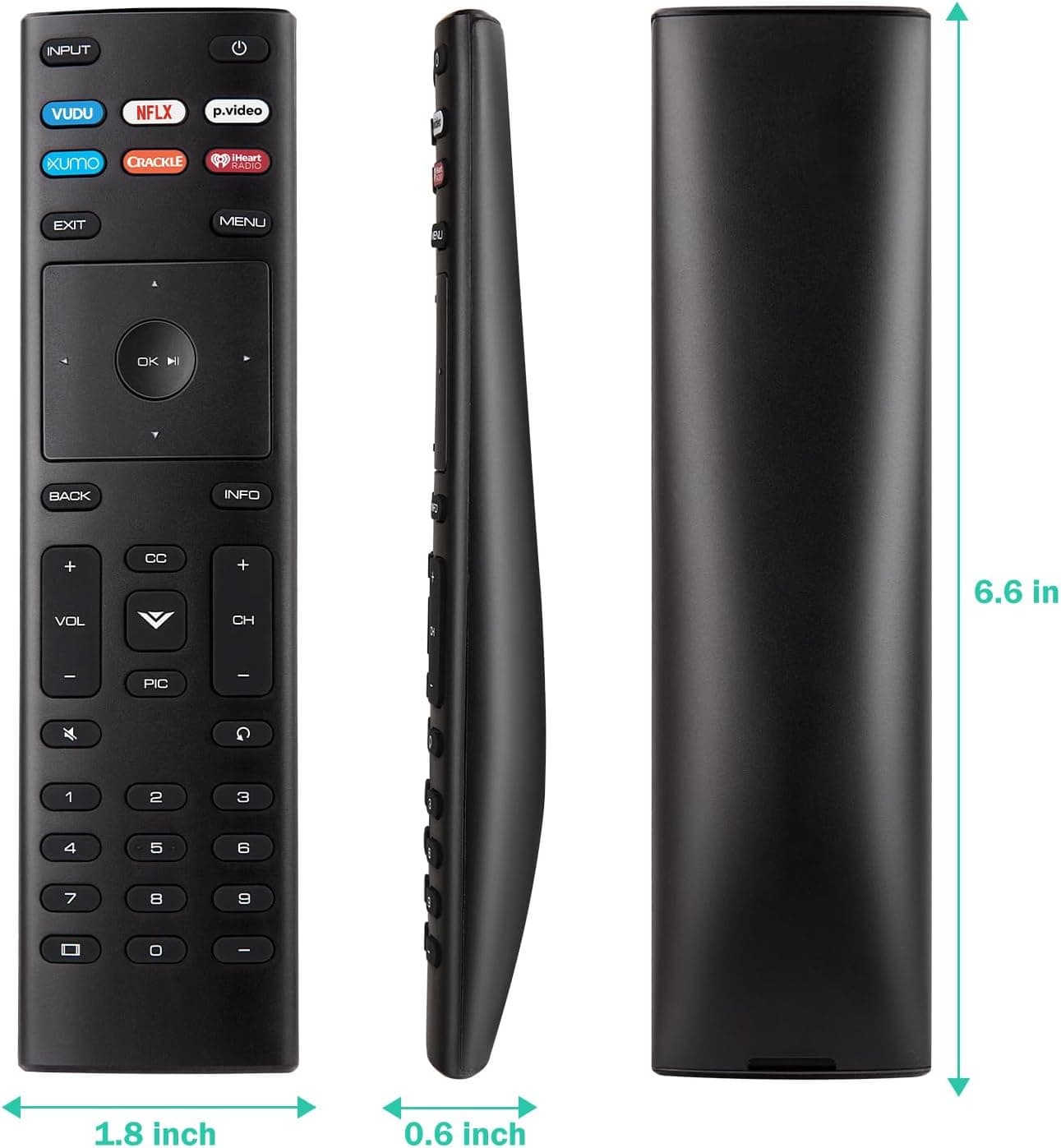 Universal for VIZIO Smart TV Remote Control Replacement XRT136 for Vizio TV - Image 9