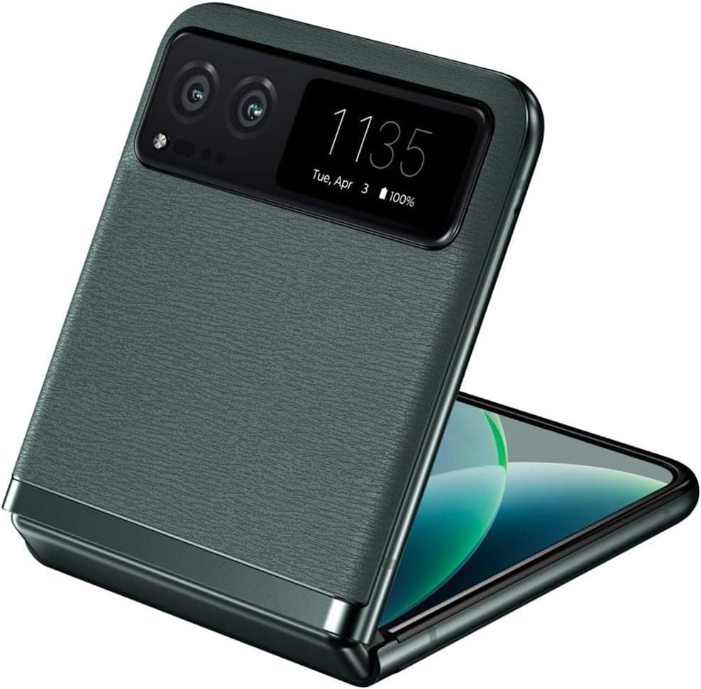 Motorola Moto Razr 40 5G 2023 (128GB, 8GB) 6.9" Foldable AMOLED, Snapdragon 7 Gen 1, Android 13 (T-Mobile Unlocked for Verizon, Metro, Boost, Global 4G) XT2323 (Sage Green) (Renewed) - Image 5