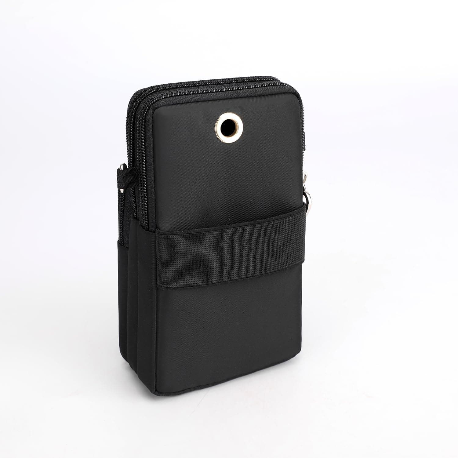 JANKS Small Crossbody Bag for Women - Mini Phone Purses with Crossbody Strap and Wallet - Nylon Arm Bag A-black - Image 8