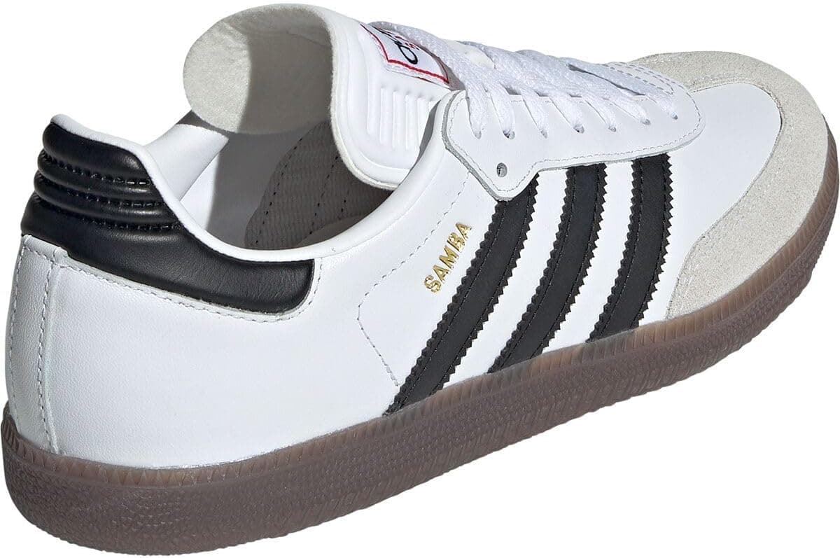 adidas Unisex-Adult Samba Indoor 8.5 Women/7.5 Men White/Black/Vivid Red - Image 7