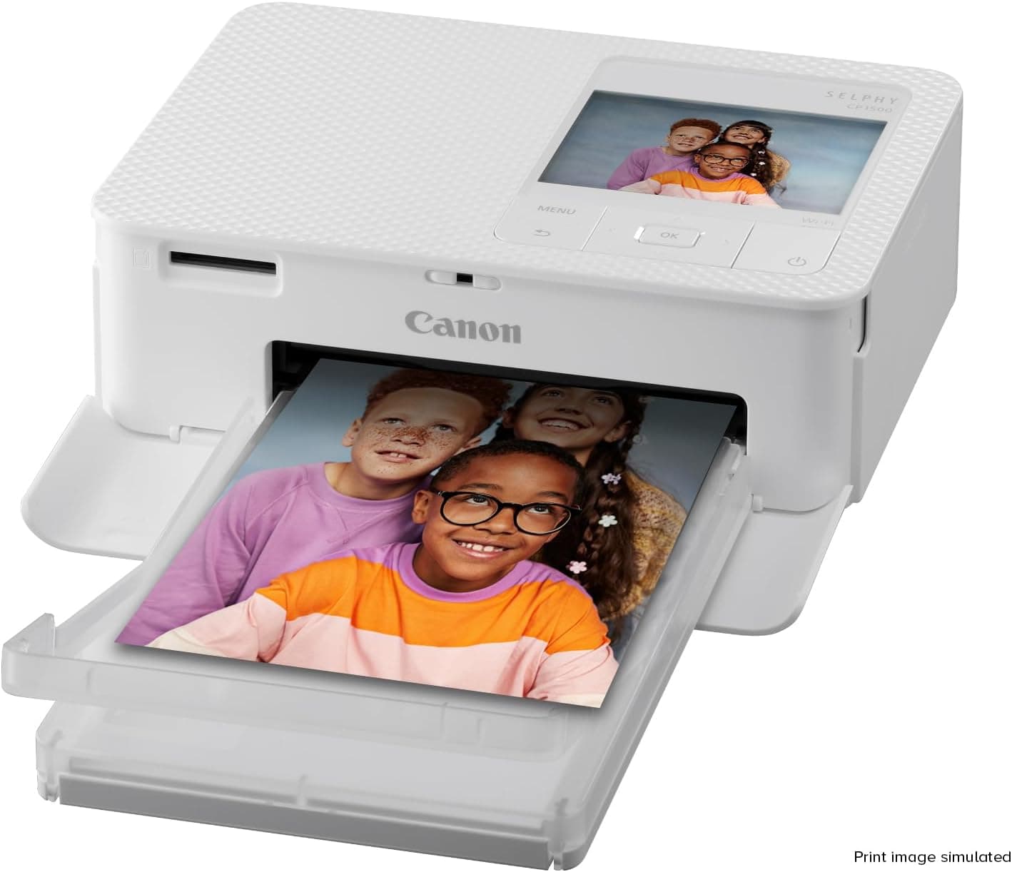 Canon SELPHY CP1500 Compact Photo Printer White White No Size Printer Only - Image 2