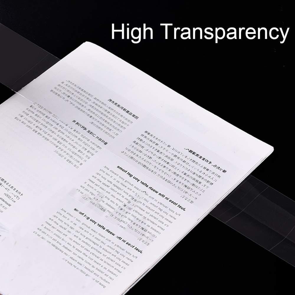 Heavy Duty Packing Tape 6 Rolls, Total 360Y, Clear, 2.7 mil, 1.88 inch x 60 Yards, Ultra Strong, Refill for Packaging and Shipping 6-PACK - Image 4