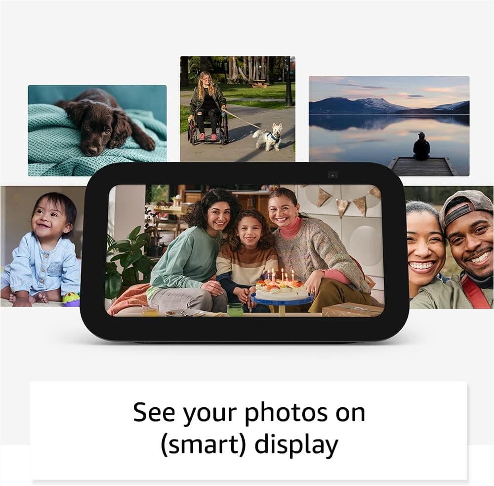 Amazon Echo Show 5, Smart display with 2x the bass and clearer sound, Charcoal Charcoal Device only - Image 8