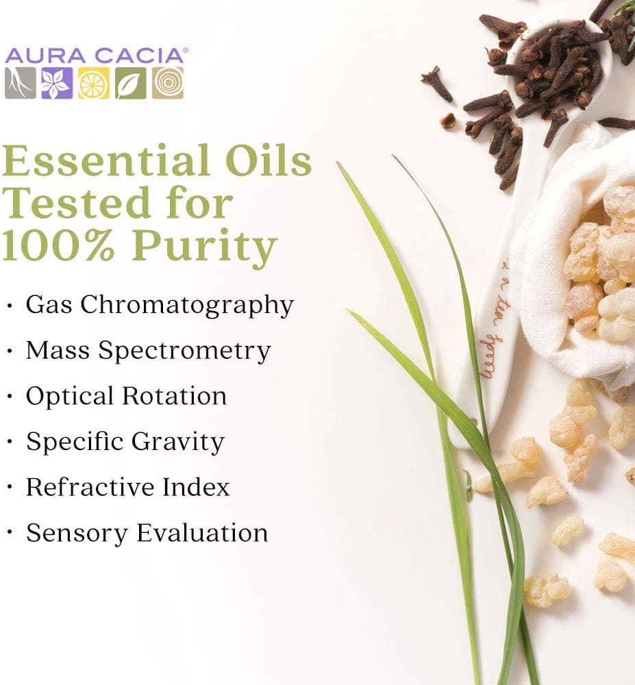 Aura Cacia Discover Essential Oils Kit, 4-Pack, Aceites de Lavanda, Eucalipto, Menta y Árbol de Té, Excelente Set de Inicio de Aceites Esenciales: Eucalipto/Lavanda/Menta/Árbol de Té - Image 10