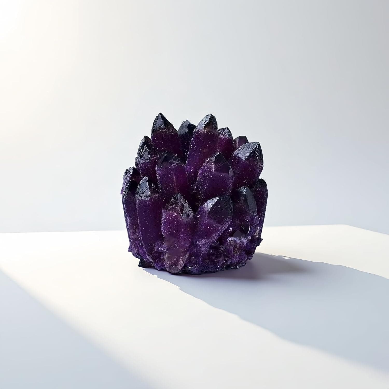 Large Amethyst Crystal Cluster，Real Crystals ，raw Crystal Cluster， Amethyst Stone ，Large Crystals Cluster for Home Decor - Image 8