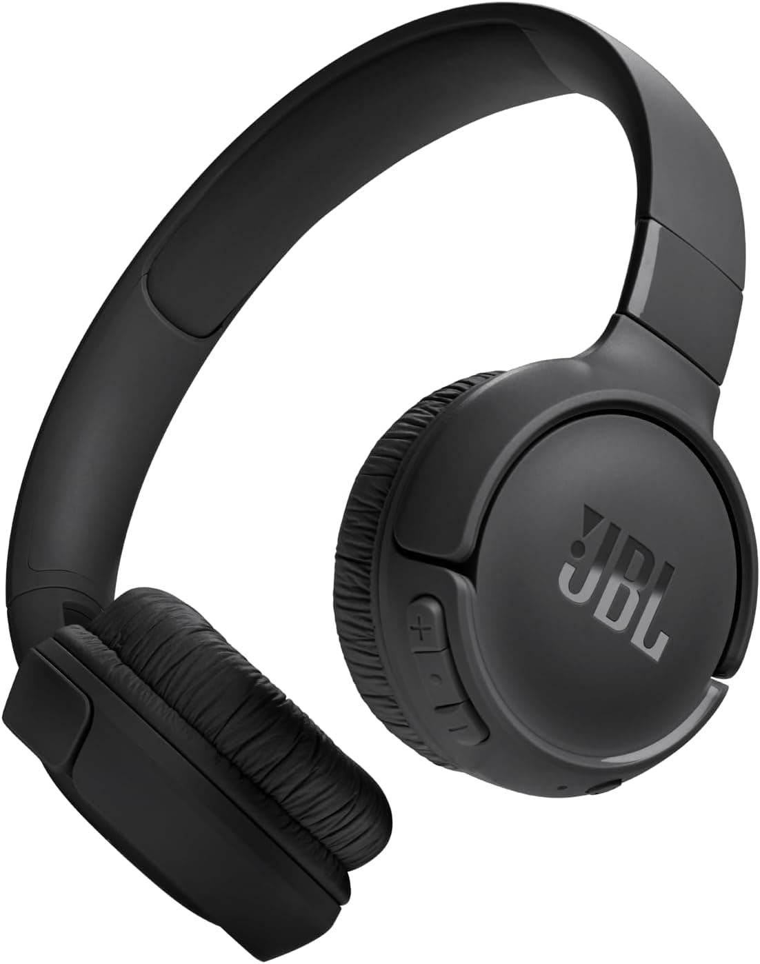 JBL Tune 520BT - Wireless On-Ear Headphones, Up to 57H Battery Life and Speed Charge, Lightweight, Comfortable and Foldable Design, Hands-Free Calls with Voice Aware (Black) - Image 2