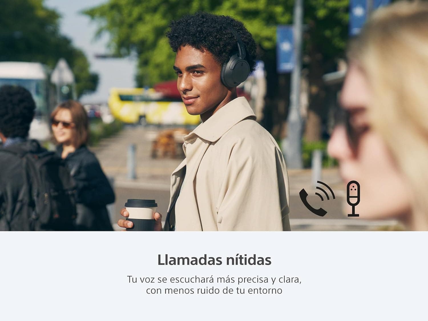 Sony WH-CH720NB Noise Canceling Wireless Bluetooth Headphones - Built-in Microphone - up to 35 Hours Battery Life and Quick Charge - Black - International Version - Image 7