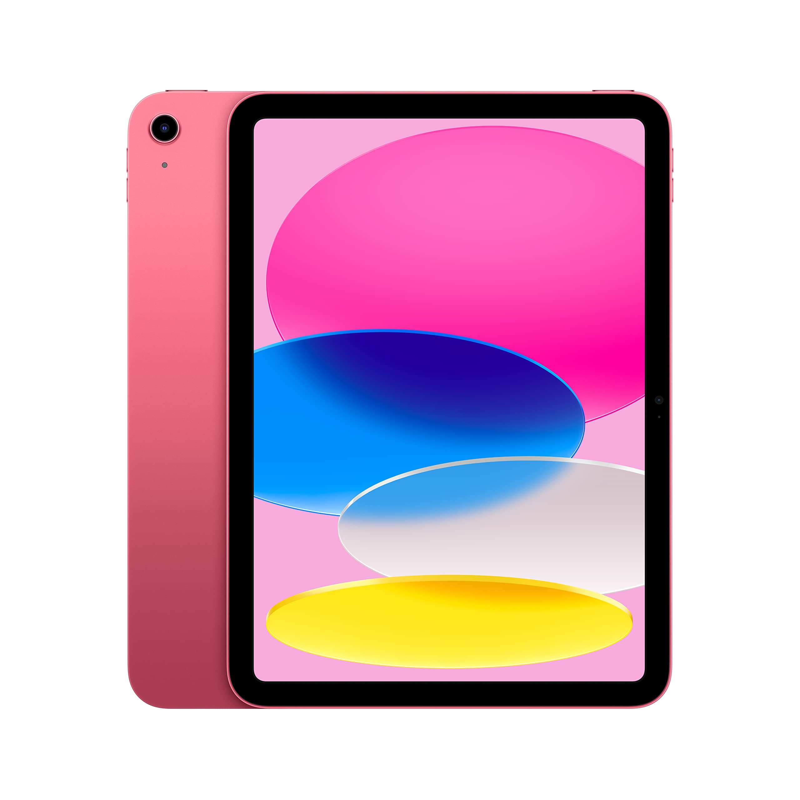 Apple iPad (10th Generation): with A14 Bionic chip, 10.9-inch Liquid Retina Display, 256GB, Wi-Fi 6, 12MP front/12MP Back Camera, Touch ID, All-Day Battery Life – Pink WiFi 256GB Pink without AppleCare+