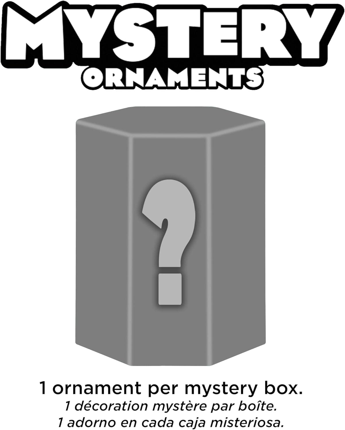 Hallmark Disney Tim Burton's The Nightmare Before Christmas Series 3 Mystery Christmas Ornaments, Shatterproof, Set of 2, Gifts for Disney Fans - Image 3