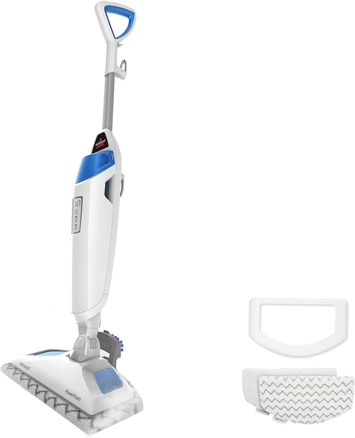 Bissell Power Fresh Steam Mop with Natural Sanitization, Floor Steamer, Tile Cleaner, and Hard Wood Floor Cleaner with Flip-Down Easy Scrubber, 1940A PowerFresh Steam Mop - Image 2
