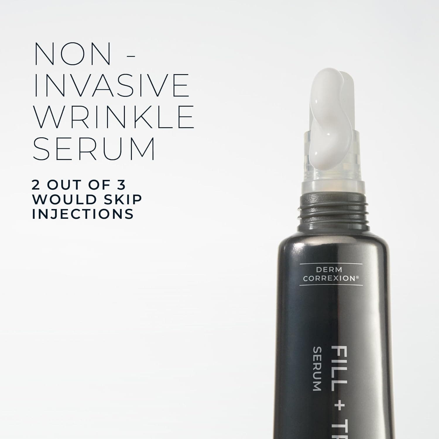 RoC Derm Correxion Fill + Treat Advanced Retinol Serum, Wrinkle Filler Treatment with Hyaluronic Acid for Crow's Feet, 11 Wrinkles, & Laugh Lines, (.5 fl oz) with Retinol Packette (Packaging May Vary) - Image 10