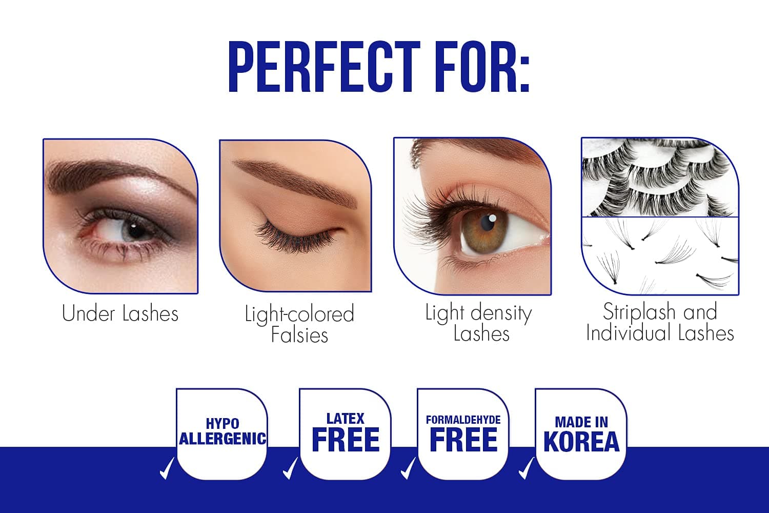 DUO Quick-Set Strip Lash Adhesive – Clear, Waterproof, Long-Lasting Lash Glue, Fast-Drying for False Lashes, 0.18 oz, 1-Pack 0.18 Ounce (Pack of 1) Clear - Image 7