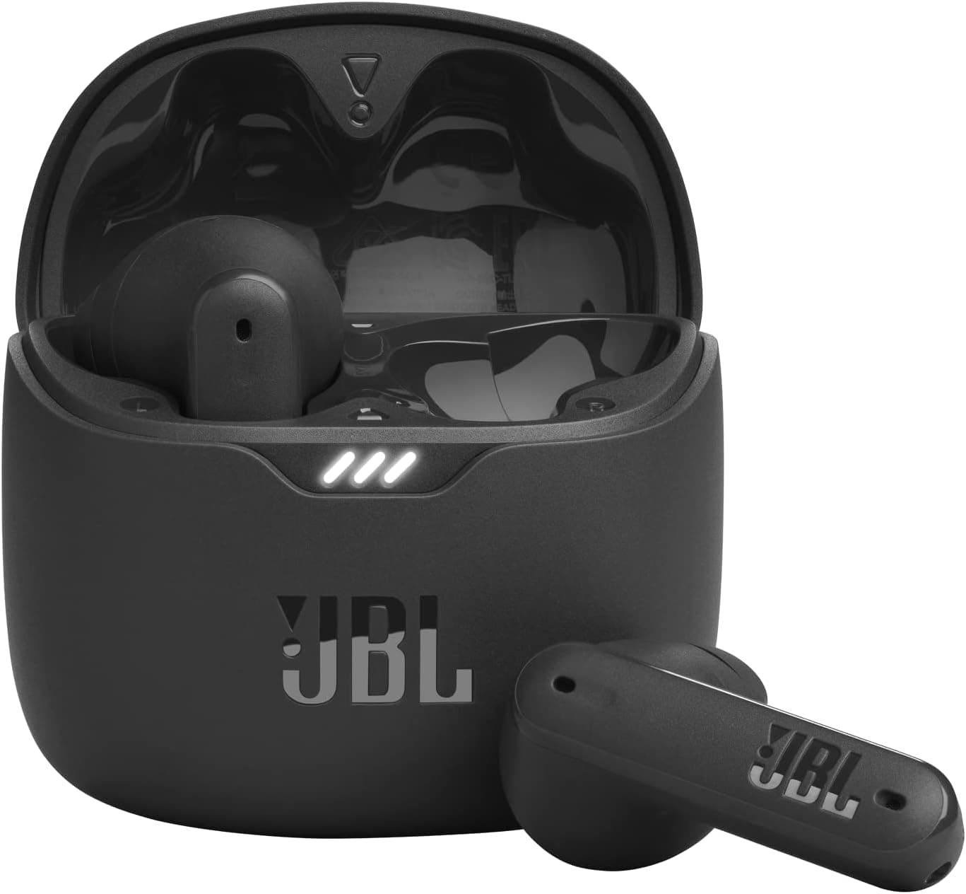 JBL Tune Flex - True Wireless Noise Cancelling Earbuds (Black), Small Black Small Earbuds - Image 2