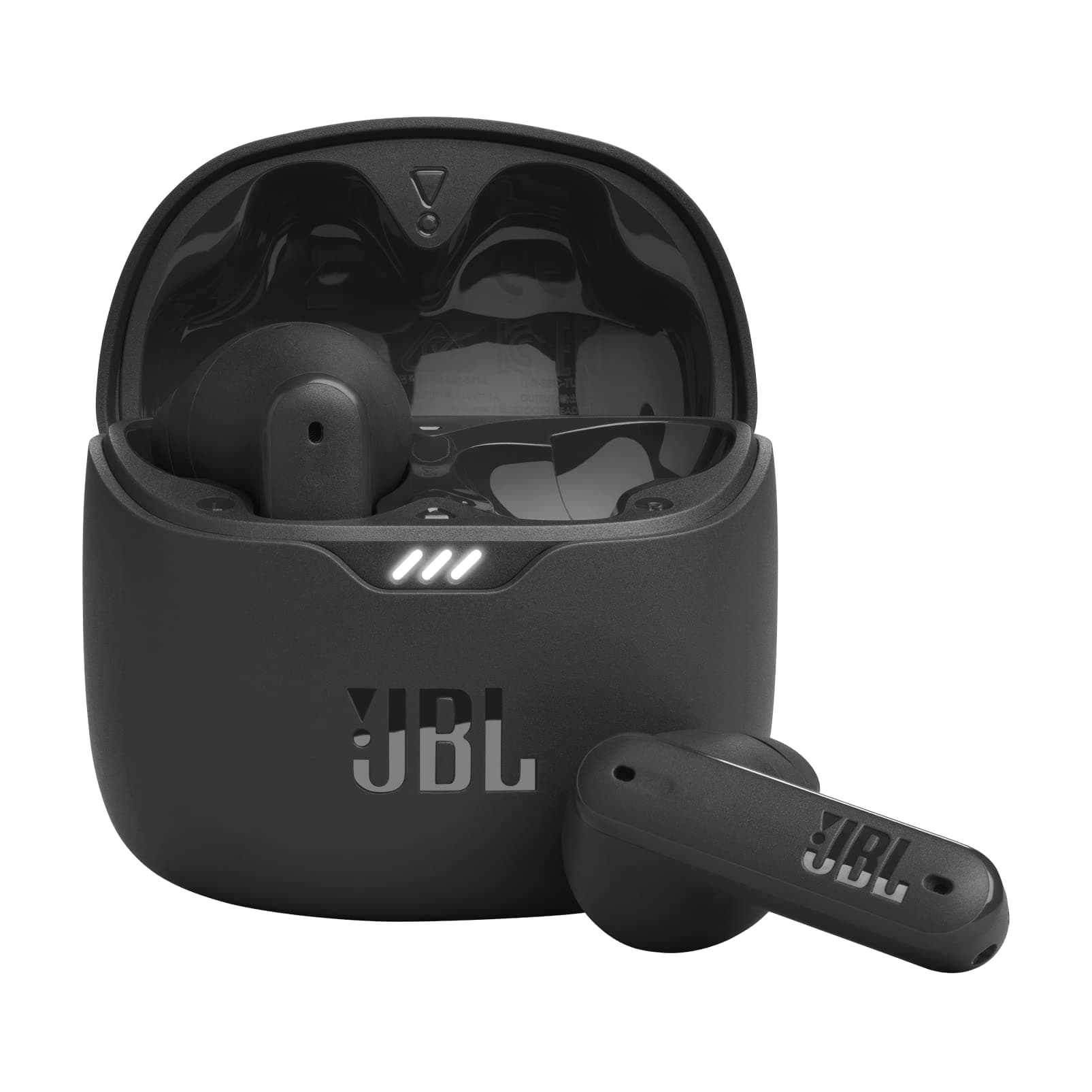 JBL Tune Flex - True Wireless Noise Cancelling Earbuds (Black), Small Black Small Earbuds