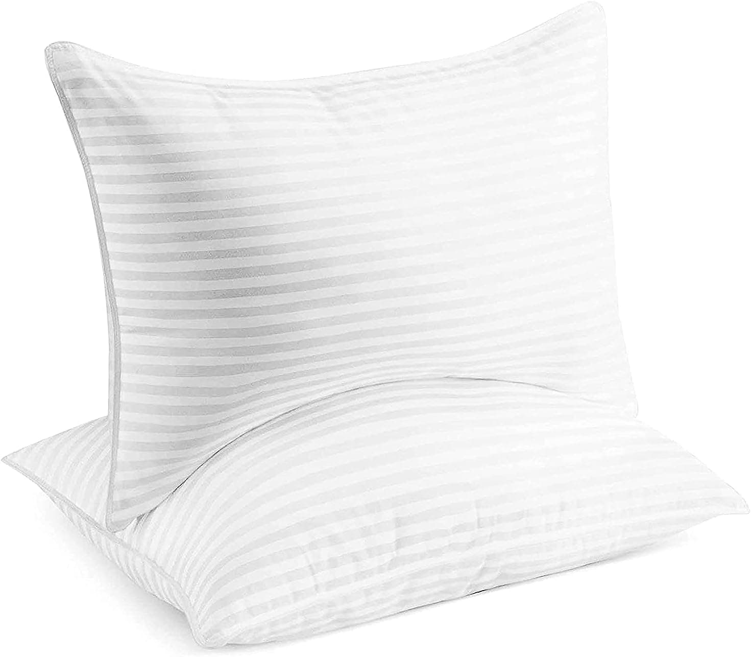 Beckham Hotel Collection Bed Pillows Standard/Queen Size Set of 2 - Original Soft Down Alternative Pillow for Sleeping - Soft Support for Back, Stomach or Side Sleepers Queen / Standard White - Image 5